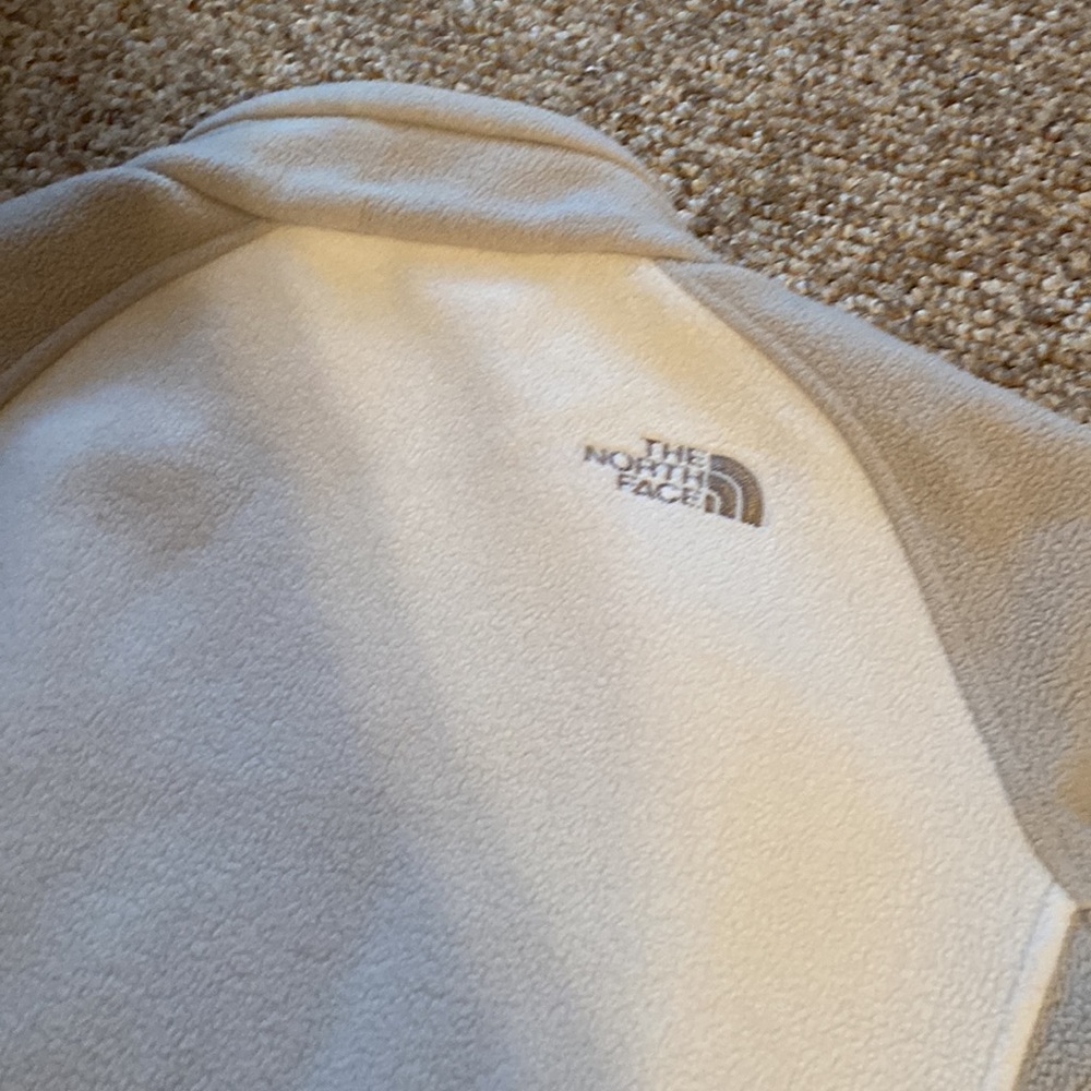 The North Face Gray and White Zip Up - Picture 9 of 11